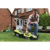 Tondeuse électrique 1300W 33cm de coupe RYOBI RLM13E33S - 5 réglages de hauteur de coupe + Mulching