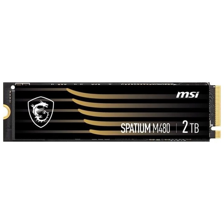 Disque SSD Interne - MSI - SPATIUM M480 - 2To - PCI Express 4.0 x4 (NV