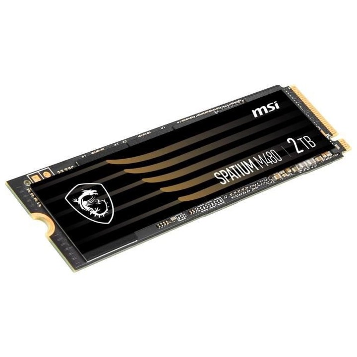 Disque SSD Interne - MSI - SPATIUM M480 - 2To - PCI Express 4.0 x4 (NV