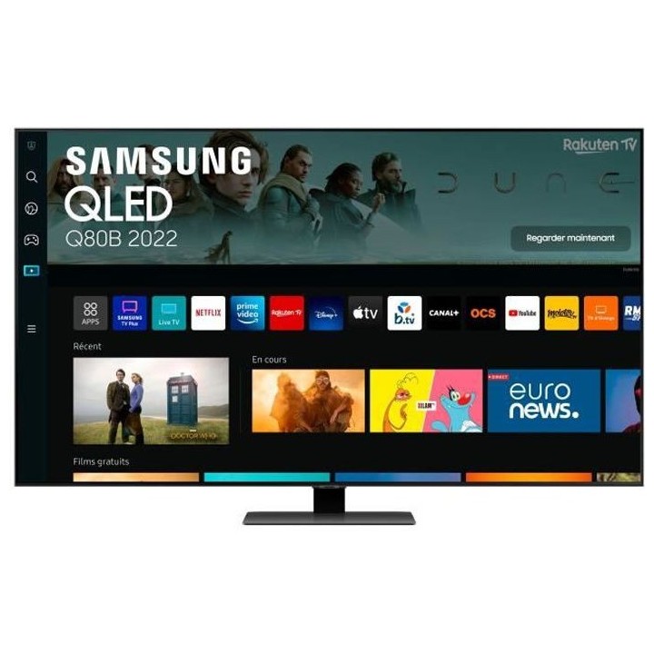 SAMSUNG QE50Q80B - TV QLED 4K UHD - 50'' (127 cm) - Smart TV - HDMI 2.