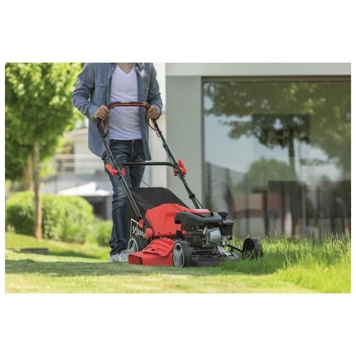 Tondeuse thermique MS161-46 - 161 cm3 - 46 cm de coupe - Scheppach