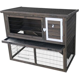 VADIGRAN Clapier Kentucky M Kenia - 111,5 x 45 x 78 cm - Gris - Pour l