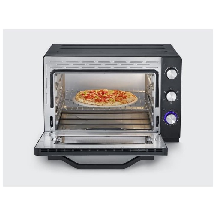 SEVERIN TO 2073 Four posable XXL a Chaleur Tournante 60 L avec pierre