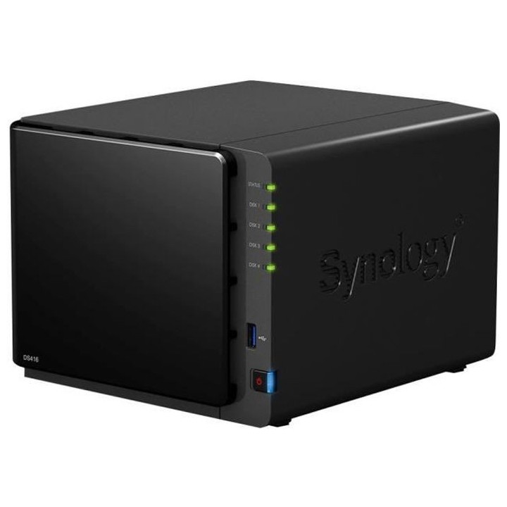 SYNOLOGY - Serveur de Stockage (NAS) - DS418 - 4 Baies - Boitier nu