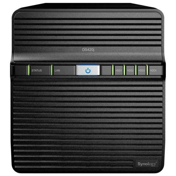 SYNOLOGY - Serveur de Stockage (NAS) - DS420j - 4 Baies - Boitier nu