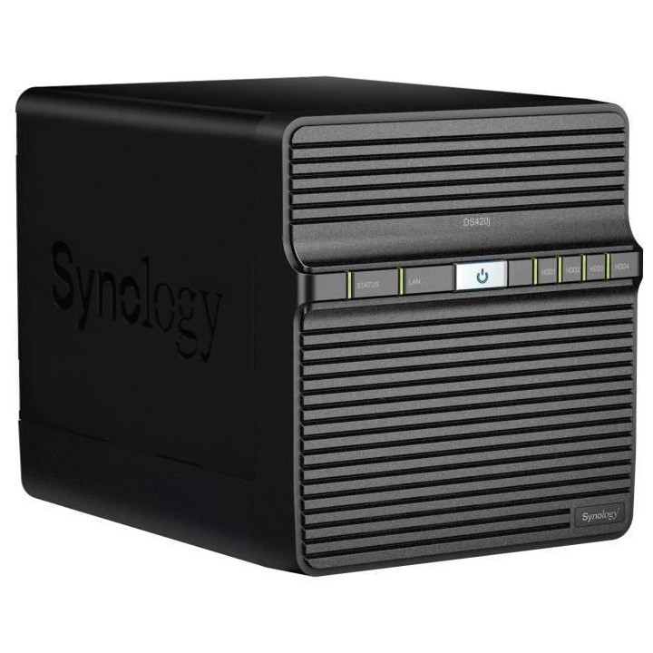 SYNOLOGY - Serveur de Stockage (NAS) - DS420j - 4 Baies - Boitier nu