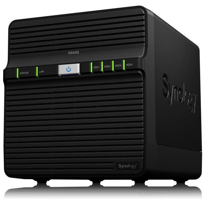 SYNOLOGY - Serveur de Stockage (NAS) - DS420j - 4 Baies - Boitier nu
