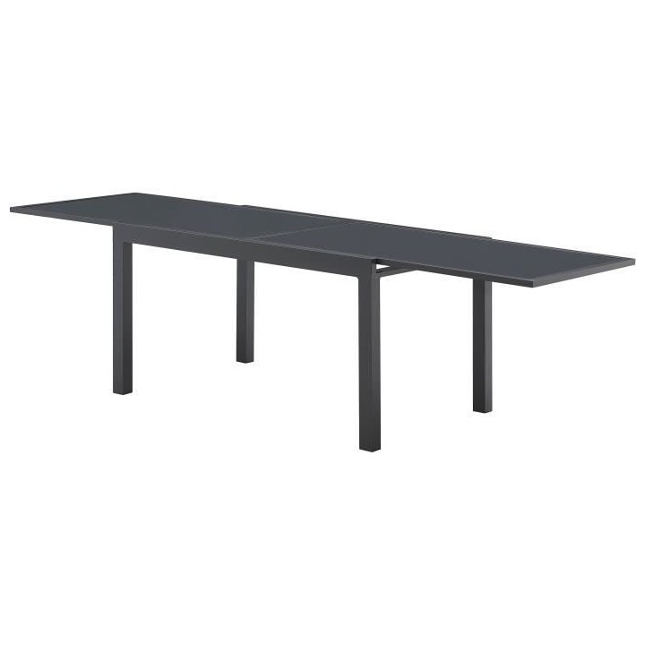 Table de jardin extensible 4 a 10 personnes - 135-270 x 90 x H.75 cm -