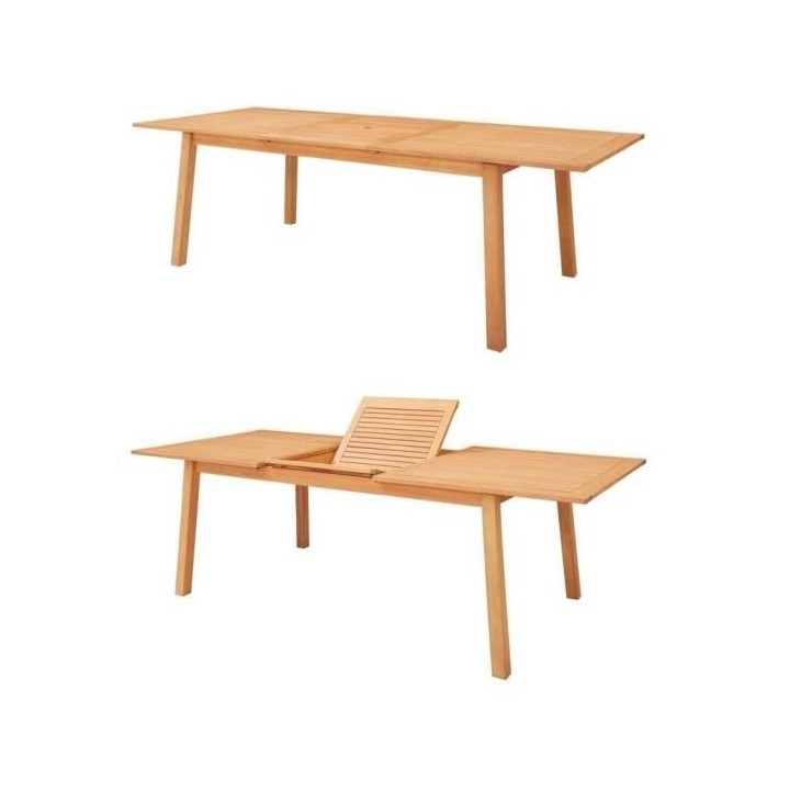 Ensemble repas de jardin 6 a 8 personnes - Table extensible 180/240 x