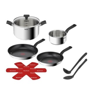 TEFAL B818S804 Delicious Batterie de cuisine inox 8 pieces Casserole,