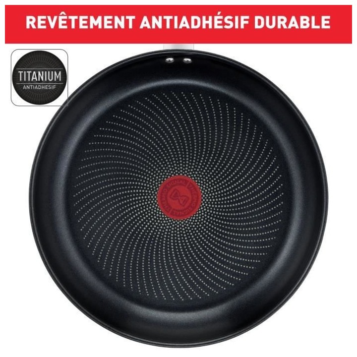 TEFAL B818S804 Delicious Batterie de cuisine inox 8 pieces Casserole,