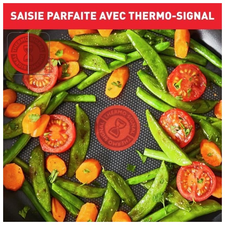 Tefal C2789602 Batterie de cuisine 6 pieces, Casserole, Poele, Sauteus