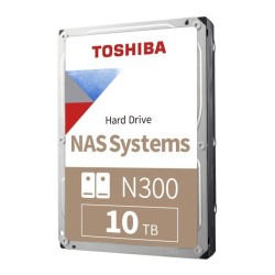 TOSHIBA N300 High-Reliability Hard Drive Disque dur interne - 10 To - 256 Mo - NAS - 3,5 - 7200 tpm