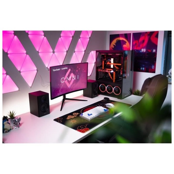 Ecran PC Gamer Incurvé - VIEWSONIC VX2718-PC-MHDJ - 27 FHD - Dalle VA