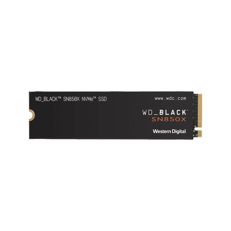 WESTERN DIGITAL Disque dur SN850X - NVME SSD - 2TB interne - Format M2 - Noir