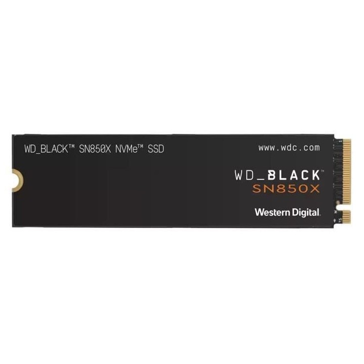 WESTERN DIGITAL Disque dur SN850X - NVME SSD - 2TB interne - Format M2