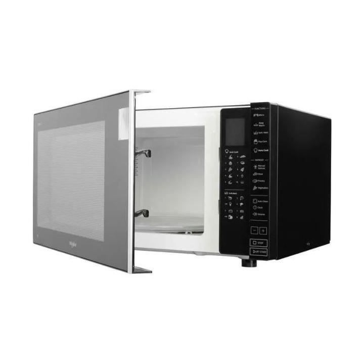 Micro-ondes posable WHIRLPOOL - MWP301B - Noir - 30L - Plateau 31,5cm
