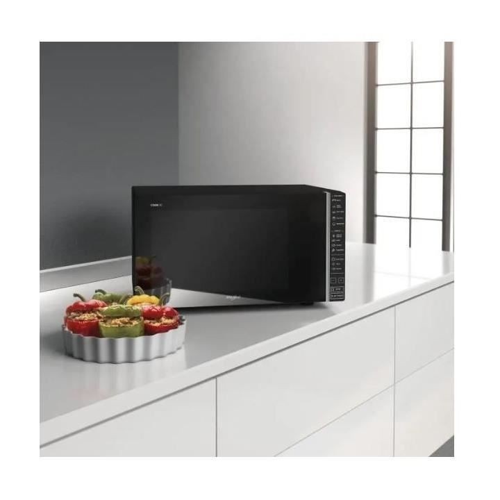 Micro-ondes posable WHIRLPOOL - MWP301B - Noir - 30L - Plateau 31,5cm