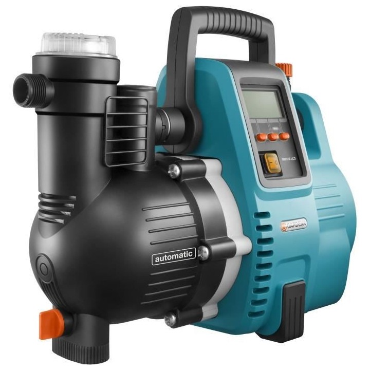 GARDENA Pompe automatique maison et jardin 5000/5E LCD Comfort–1300W