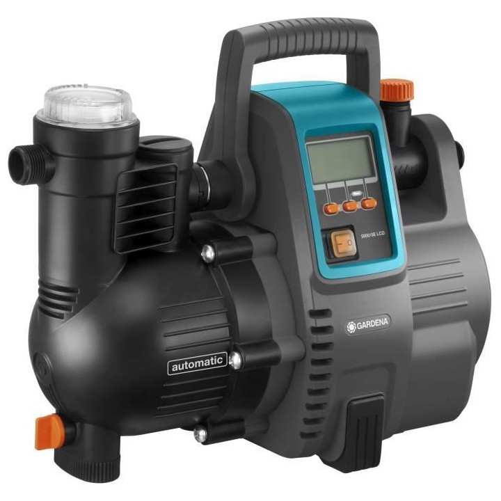 GARDENA Pompe automatique maison et jardin 5000/5E LCD Comfort–1300W