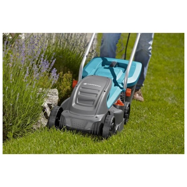 Tondeuse électrique - Largeur de coupe 32 cm - GARDENA PowerMax - Jus