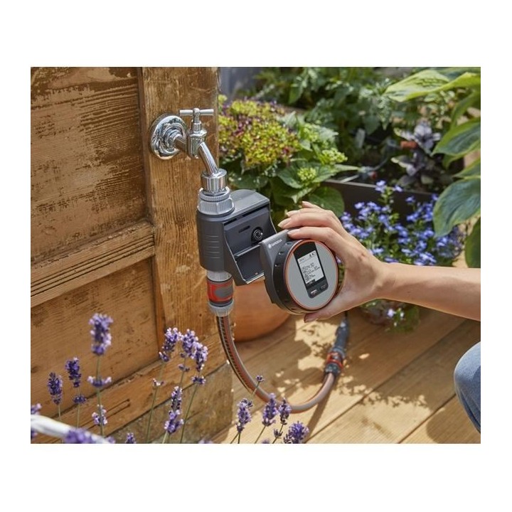 GARDENA Programmateur d'arrosage Flex – Idéal pour arrosage goutte-