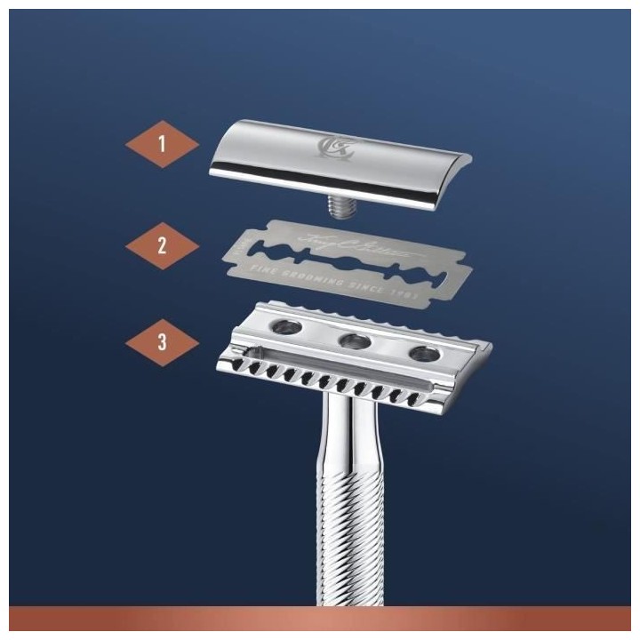 King C. Gillette Coffret de rasage Sûreté