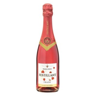 Festillant Fraise - Bulles sans alcool - 75 cl