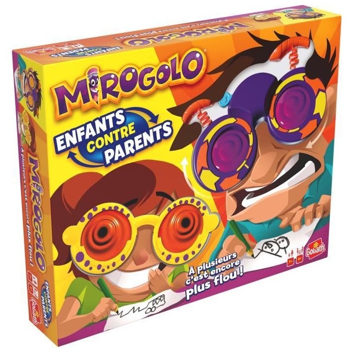 Mirogolo Enfant contre Parents - Jeu de société - GOLIATH