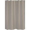 Rideau de douche uni coloris taupe