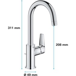 GROHE - Mitigeur monocommande Lavabo - Taille L