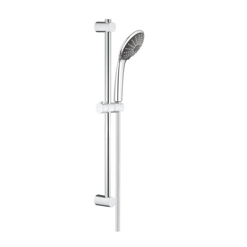 GROHE Ensemble de douche Vitalio Joy 110, pommeau de douche Vitalio Joy 3 jets, barre de 600mm, flexible tuyau 1750mm, 27333000