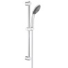 GROHE Ensemble de douche Vitalio Joy 110, pommeau de douche Vitalio Joy 3 jets, barre de 600mm, flexible tuyau 1750mm, 27333000