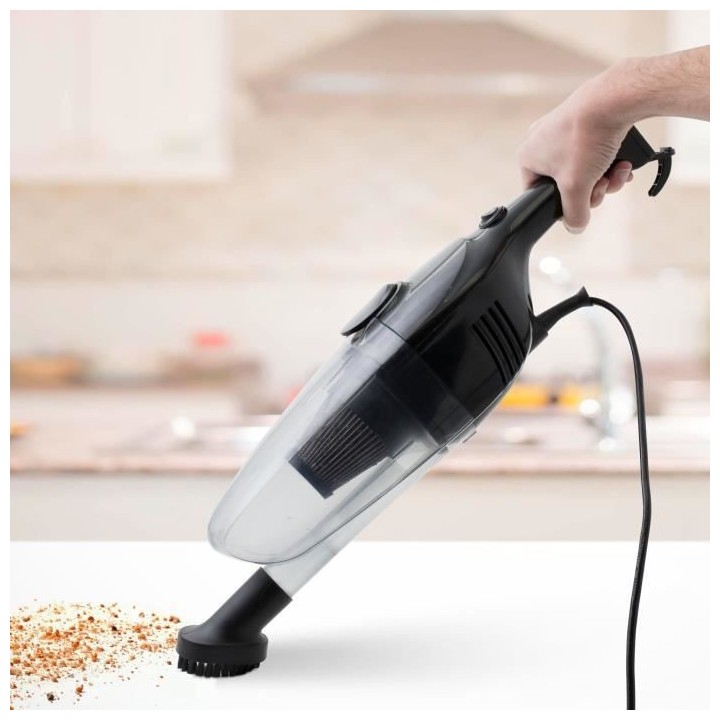 HARPER Aspirateur balai HSV11 - Sans Sac - Noir