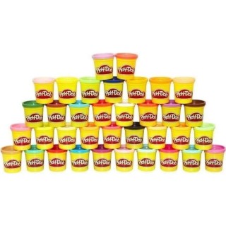 PLAY-DOH - 36 Pots de Pâte a modeler - Couleurs Multiples - 85 g Chac