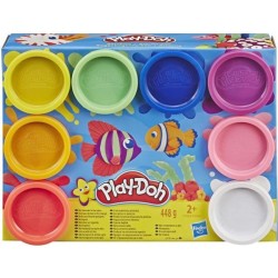 PLAY-DOH - 8 Pots de Pâte a...