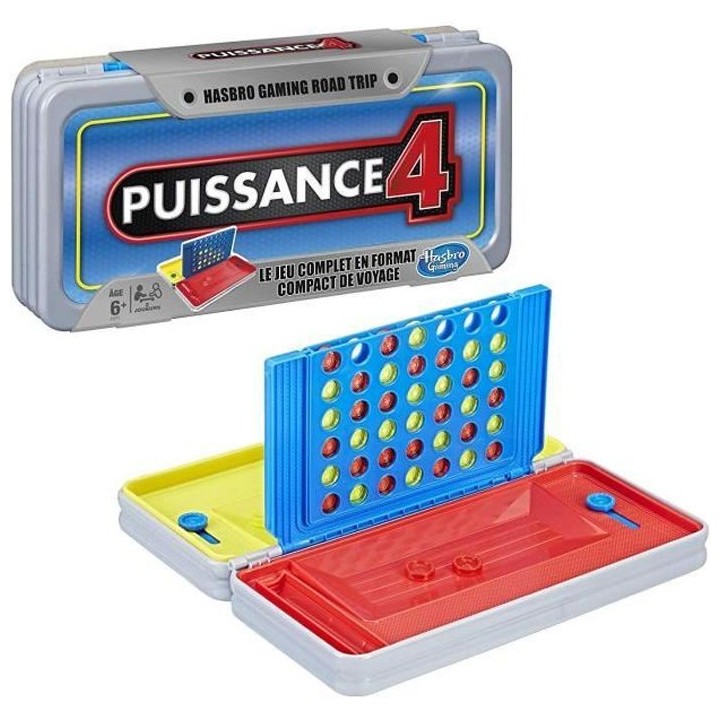 PUISSANCE 4 - Jeu de societe Road Trip - Jeu de voyage
