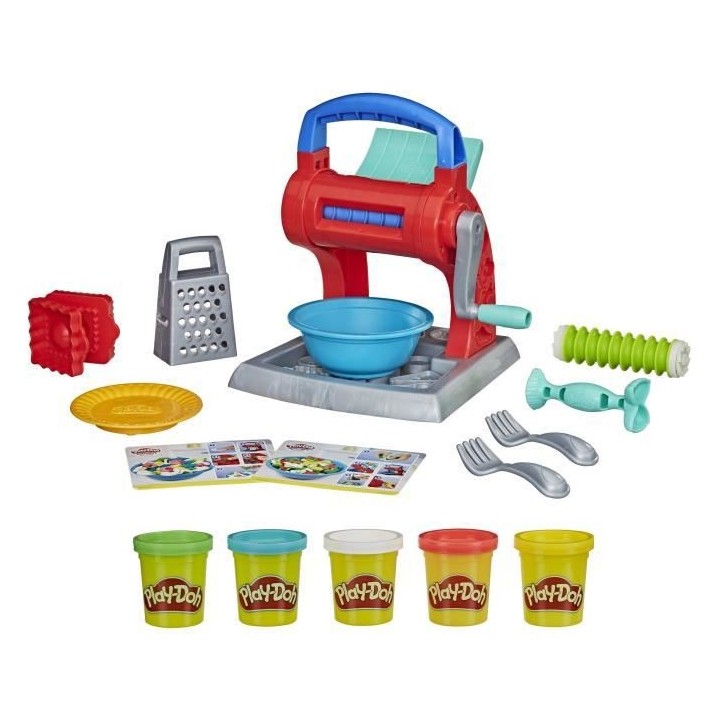 PLAY-DOH - Kitchen Creations - Fiesta des pâtes avec 5 couleurs de p