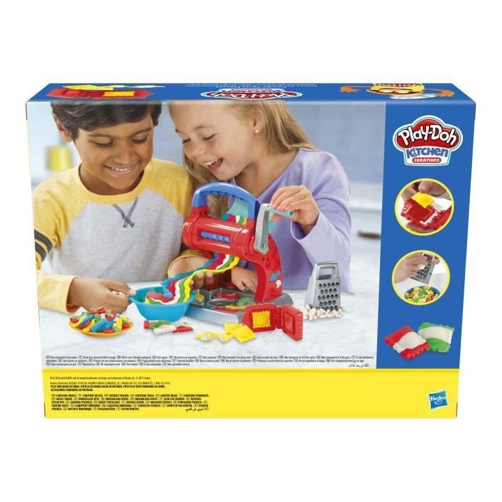 PLAY-DOH - Kitchen Creations - Fiesta des pâtes avec 5 couleurs de p