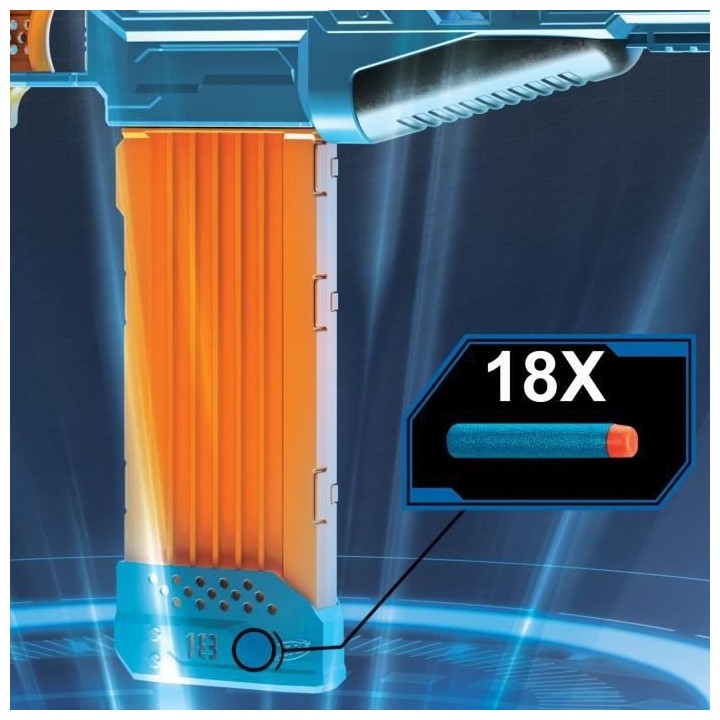 NERF - Elite 2.0 - Blaster motorisé Turbine CS -18 - 36 fléchettes N