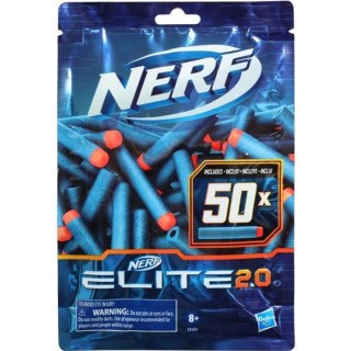 NERF - Elite 2.0 - Recharge de 50 fléchettes en mousse NERF - Elite 2