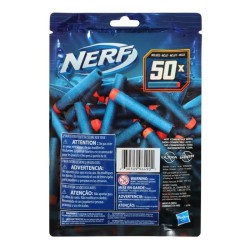 NERF - Elite 2.0 - Recharge de 50 fléchettes en mousse NERF - Elite 2.0 officielles - compatibles avec les Blasters NERF - Elit