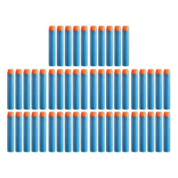 NERF - Elite 2.0 - Recharge de 50 fléchettes en mousse NERF - Elite 2.0 officielles - compatibles avec les Blasters NERF - Elit