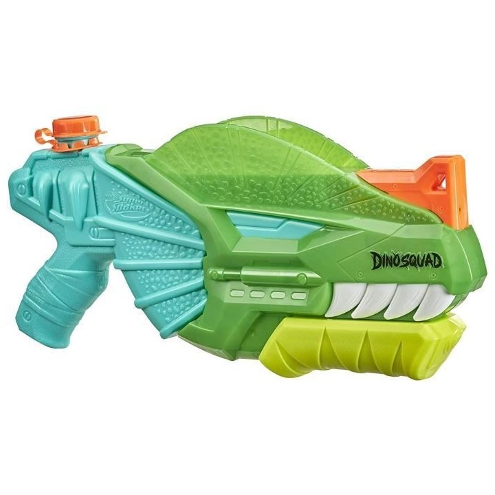 NERF SUPER SOAKER - DinoSquad - Blaster a eau Dino -Soak a pompe - jeu