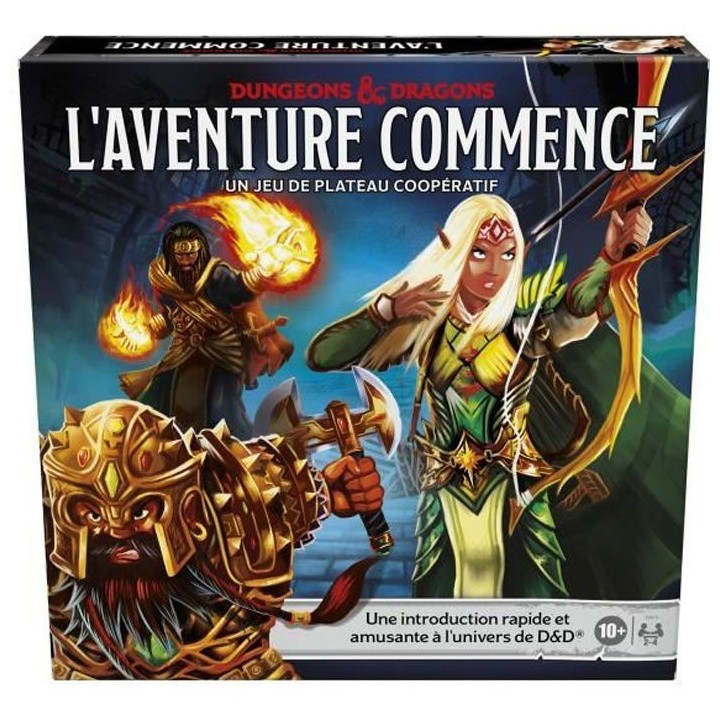 Dungeons & Dragons Adventure Begins - Jeu de plateau coopératif fanta