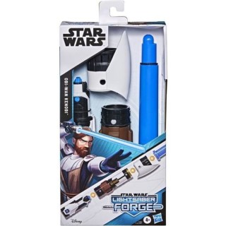 STAR WARS - Lightsaber Forge - Sabre laser d'Obi -Wan Kenobi a lame bl
