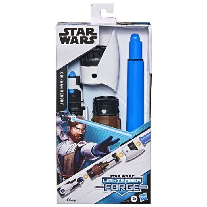 STAR WARS - Lightsaber Forge - Sabre laser d'Obi -Wan Kenobi a lame bl