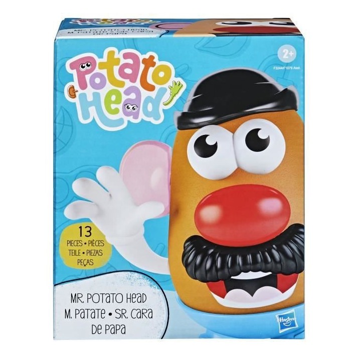 MONSIEUR PATATE - Jouet M. Patate - Classique pour enfants avec 13 pie
