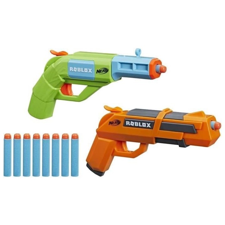 NERF - Roblox Jailbreak : Armory - inclut 2 Blasters - 10 fléchett