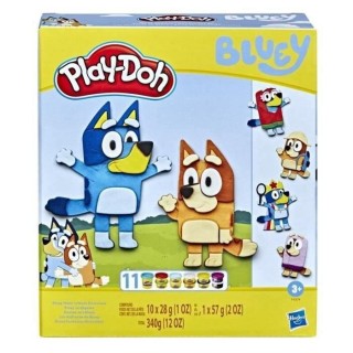 Play-Doh Coffret Bluey se déguise avec 11 pots de pâte a modeler